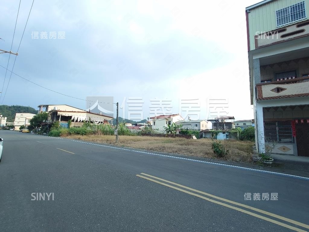 美濃臨街面寬方正土地房屋室內格局與周邊環境