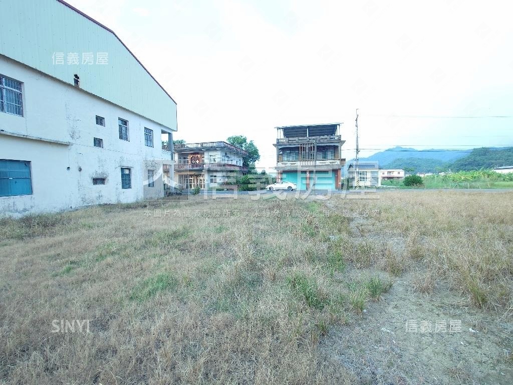 美濃臨街面寬方正土地房屋室內格局與周邊環境