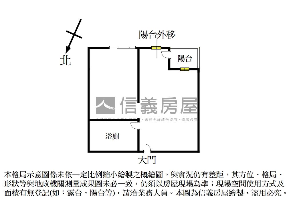 美麗新天地小坪數方正格局房屋室內格局與周邊環境
