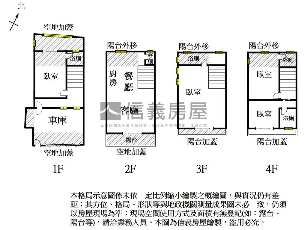 館前日光邊間大地坪雙車透房屋室內格局與周邊環境