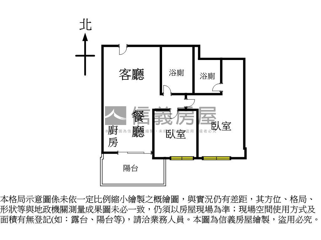 【幸福站】勝旺居兩房車位房屋室內格局與周邊環境