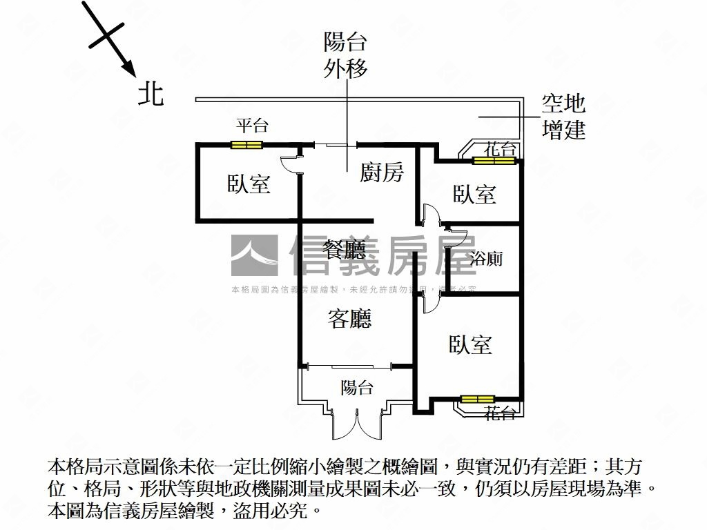 錦繡年華挑高精美大三房房屋室內格局與周邊環境