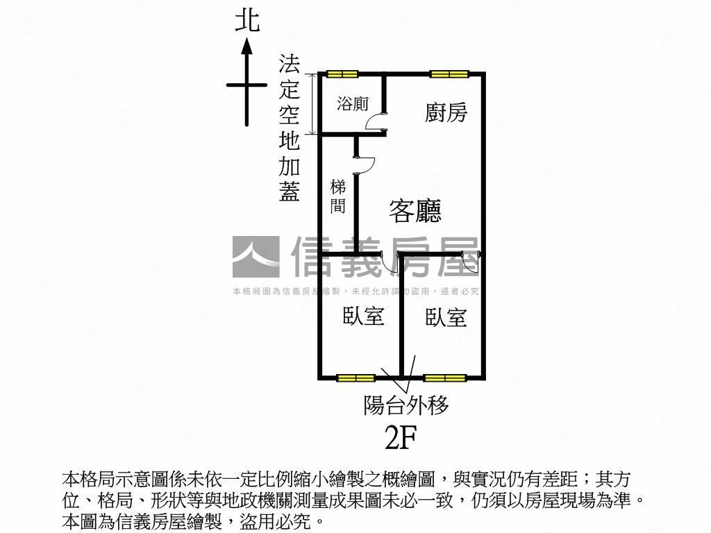 台北橋捷運低總價二樓房屋室內格局與周邊環境