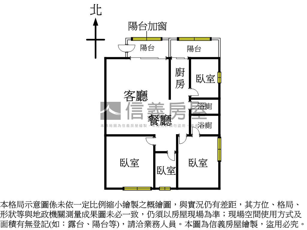 近彰基四房有車位房屋室內格局與周邊環境