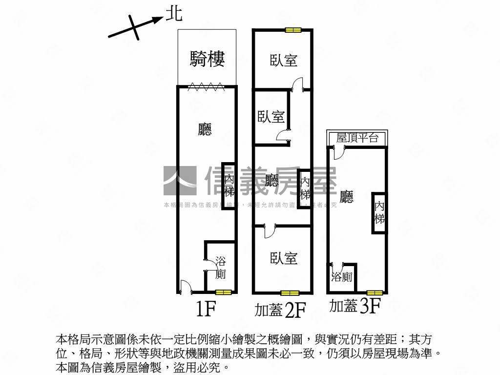 雙子星商三透天金店面房屋室內格局與周邊環境