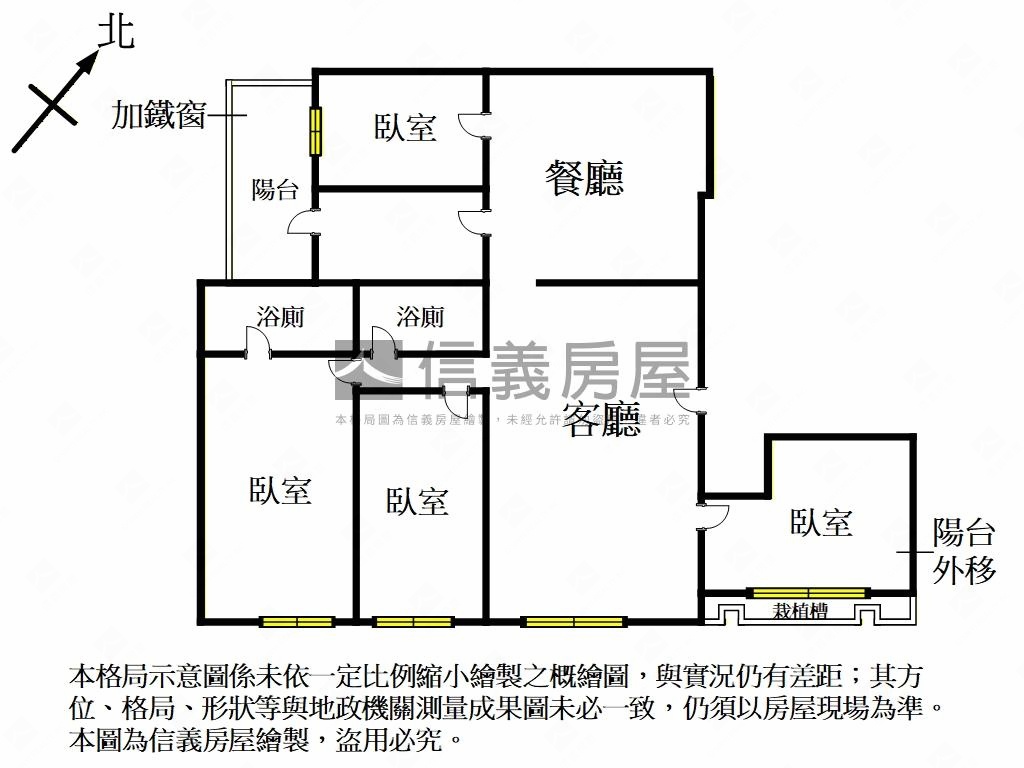 信義世貿１０１電梯大空間房屋室內格局與周邊環境