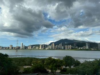 『山海第一景』淡水河畔