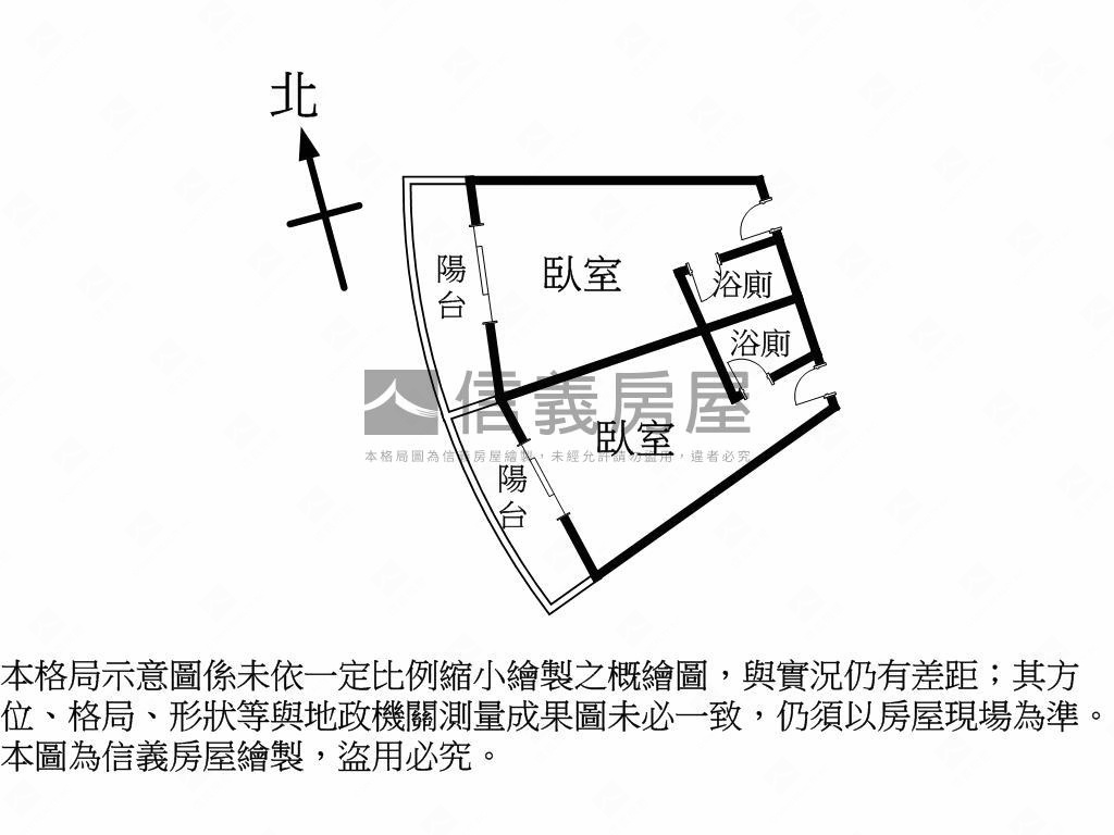近中山醫高樓美雙套房屋室內格局與周邊環境