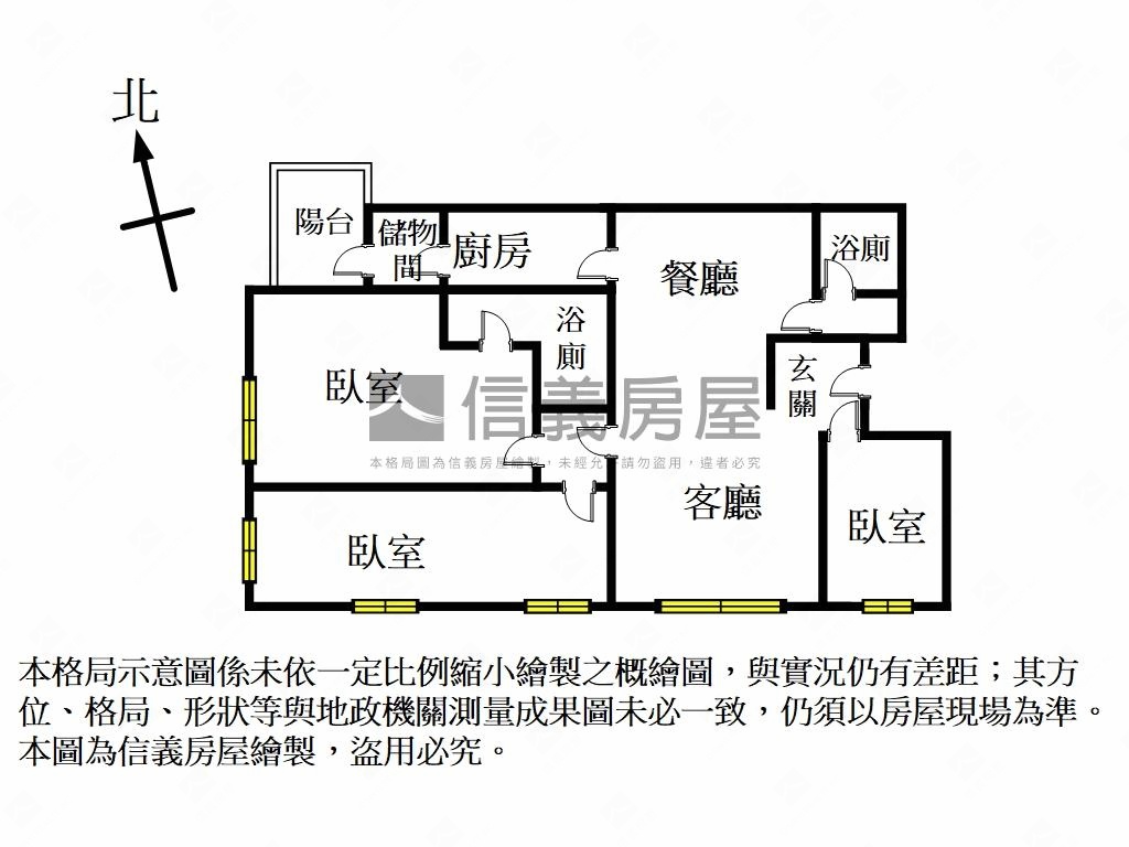 稀有尚華仁愛後棟房屋室內格局與周邊環境