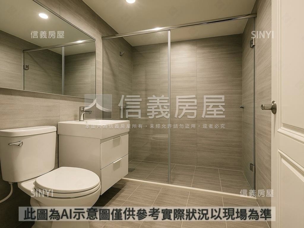 羅德知美電梯美妝三房房屋室內格局與周邊環境