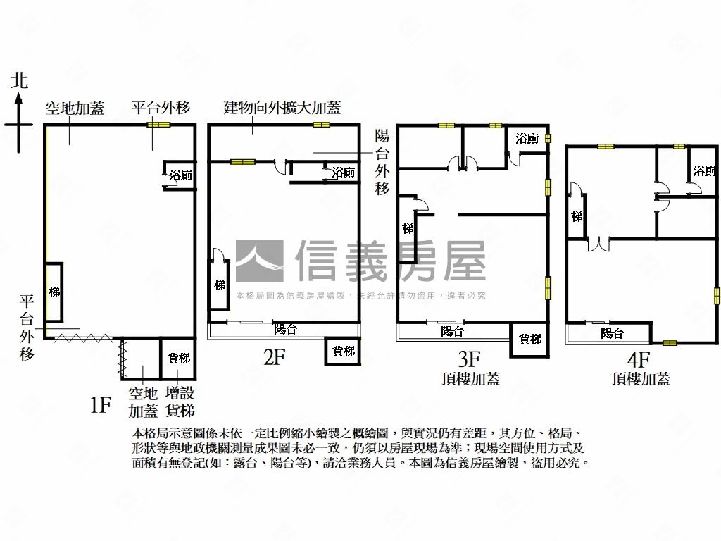 邊間透天廠辦房屋室內格局與周邊環境