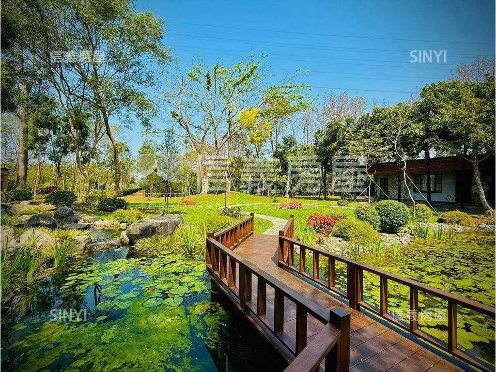 屏東綠建築池畔森林莊園房屋室內格局與周邊環境