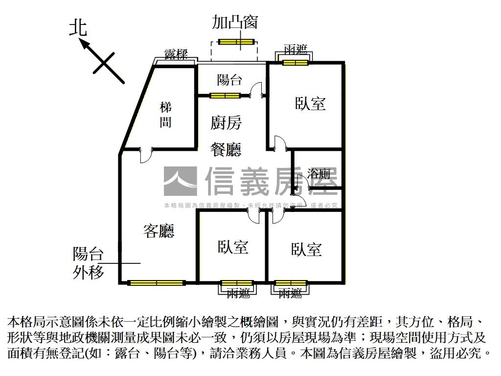一見傾心美妝三房車位房屋室內格局與周邊環境