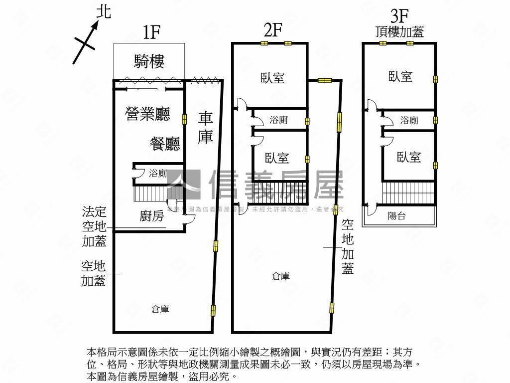 大面寬大地坪店住起家厝房屋室內格局與周邊環境