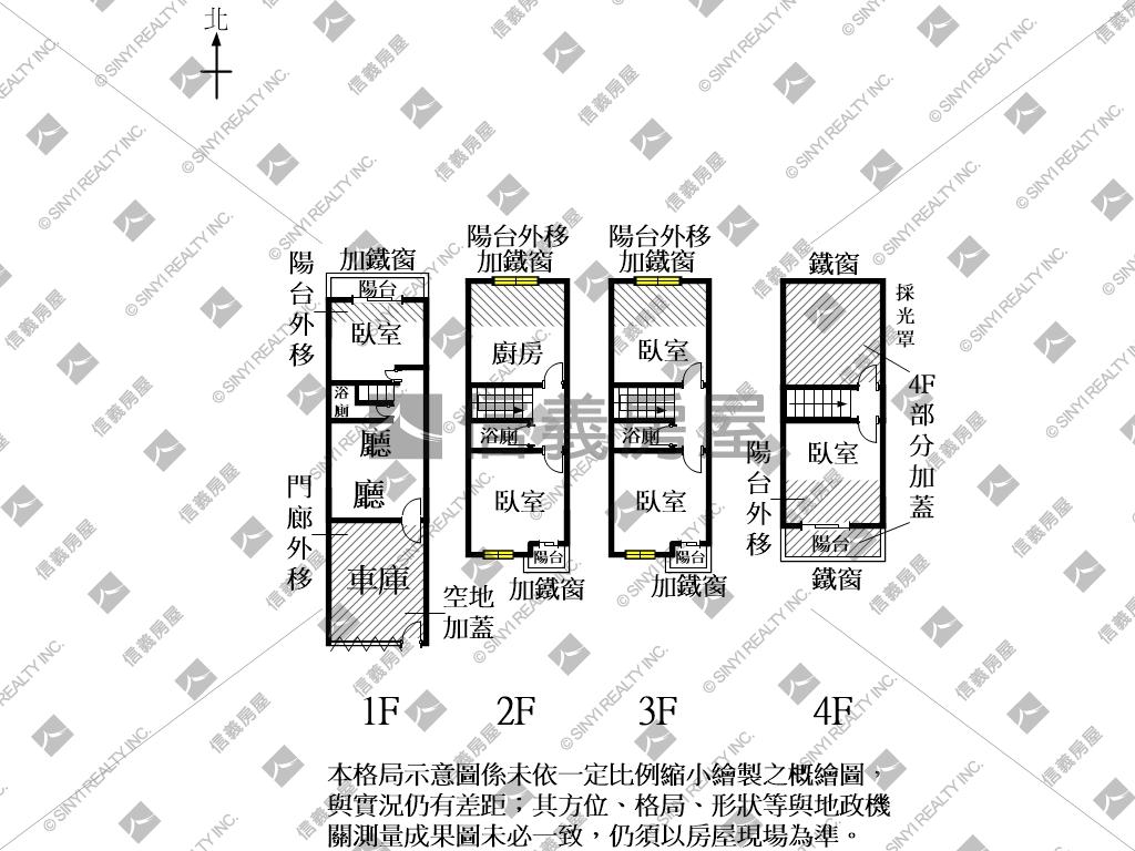 歸仁文化十八街朝南車墅房屋室內格局與周邊環境