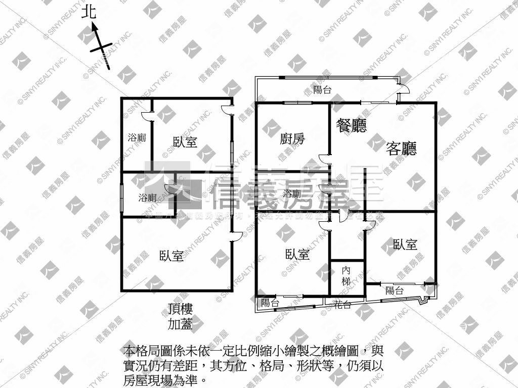 裕民青空美美屋房屋室內格局與周邊環境