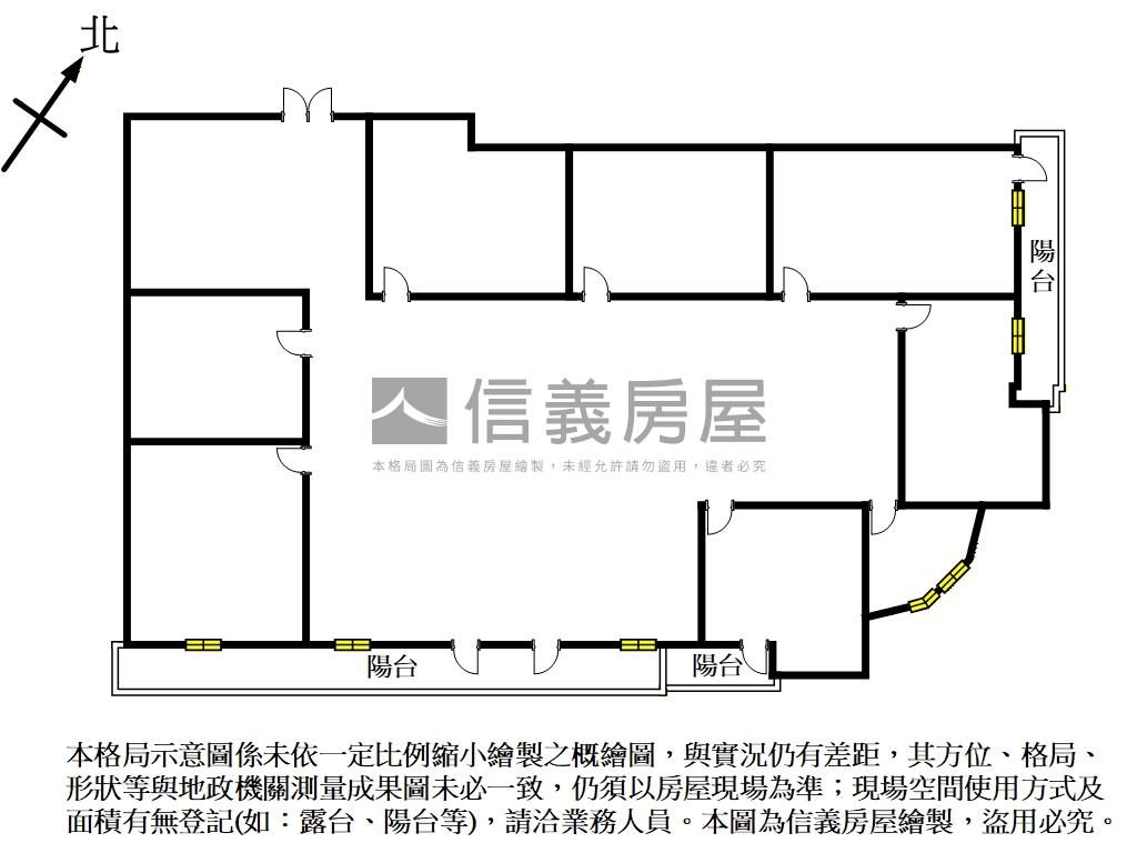 陽光街面公園辦公房屋室內格局與周邊環境