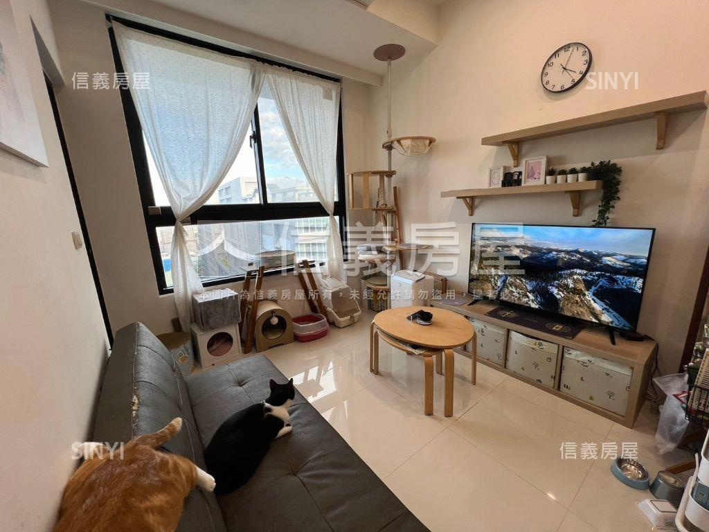 禮◆躍挑高景觀兩房房屋室內格局與周邊環境