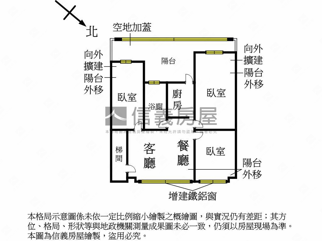 錦和圓通路３房成家低總價房屋室內格局與周邊環境