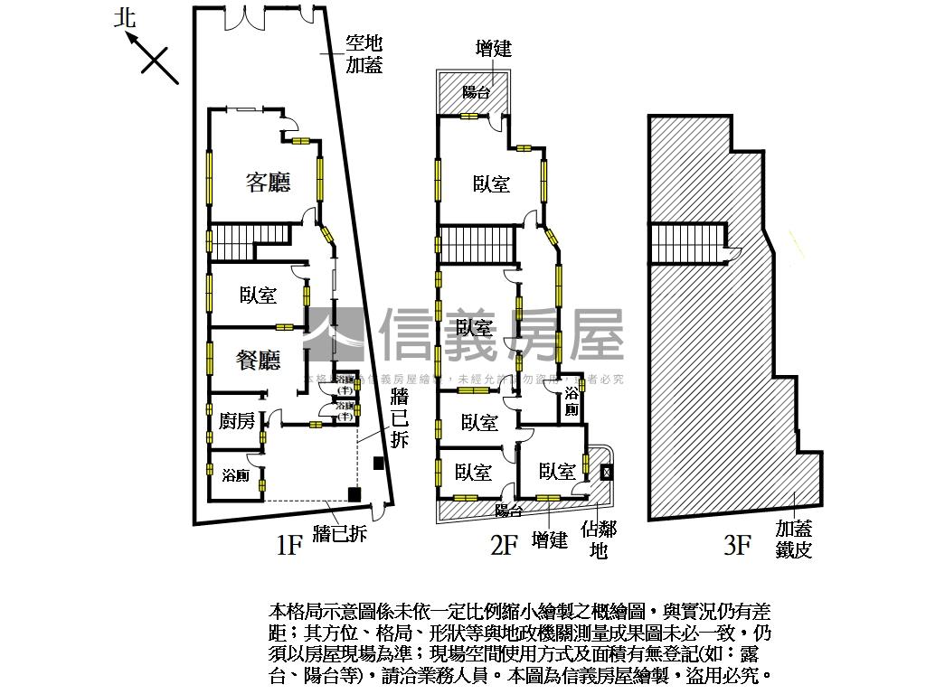 正民權路一段大地坪店住房屋室內格局與周邊環境