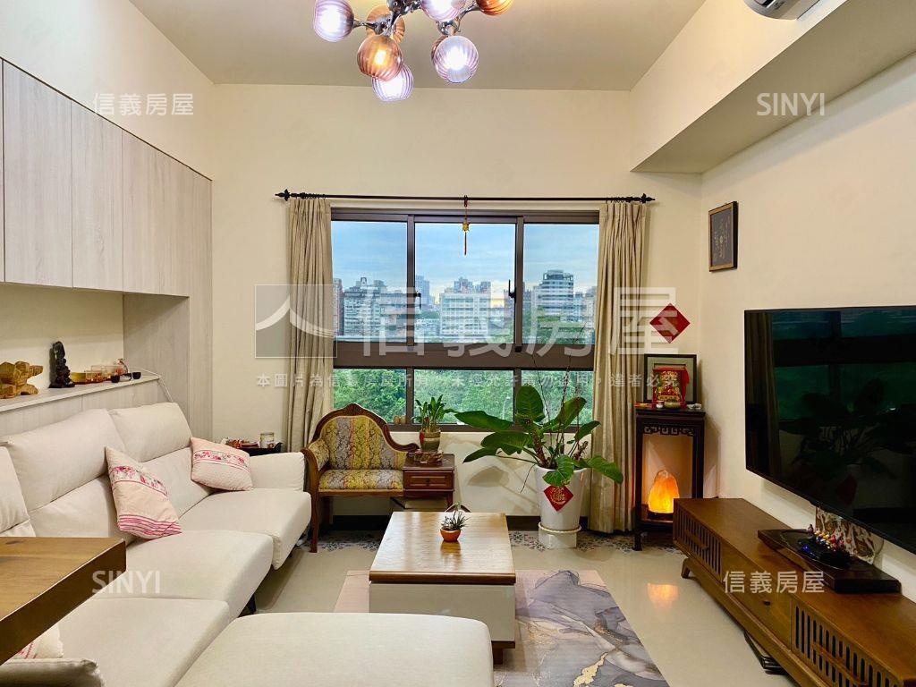 首都超美河岸大三房美景房屋室內格局與周邊環境