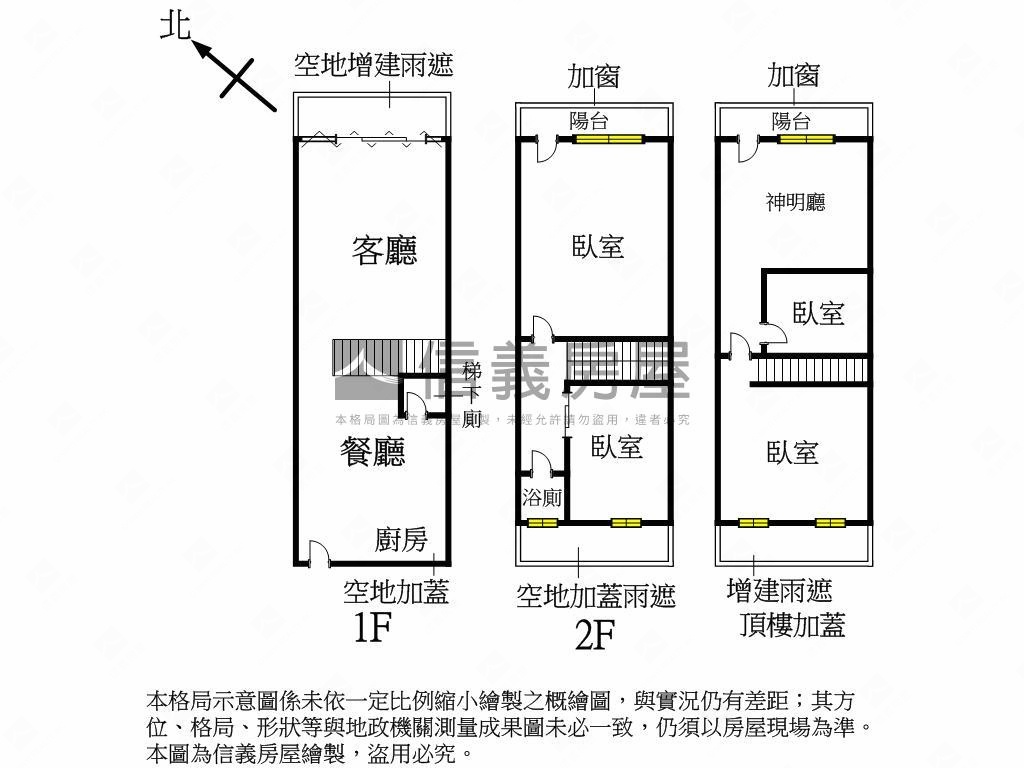 大里一期臨路透天房屋室內格局與周邊環境