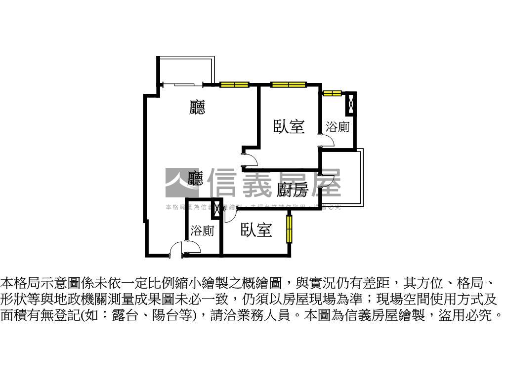 鑫空樹Ａ９－２０Ｆ房屋室內格局與周邊環境