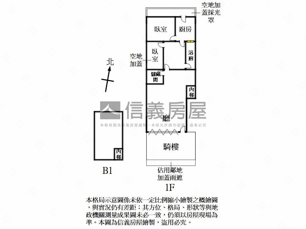 桃園後站小店面房屋室內格局與周邊環境