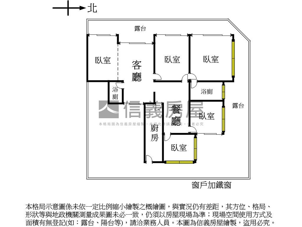 信義國小捷運站校園首排宅房屋室內格局與周邊環境