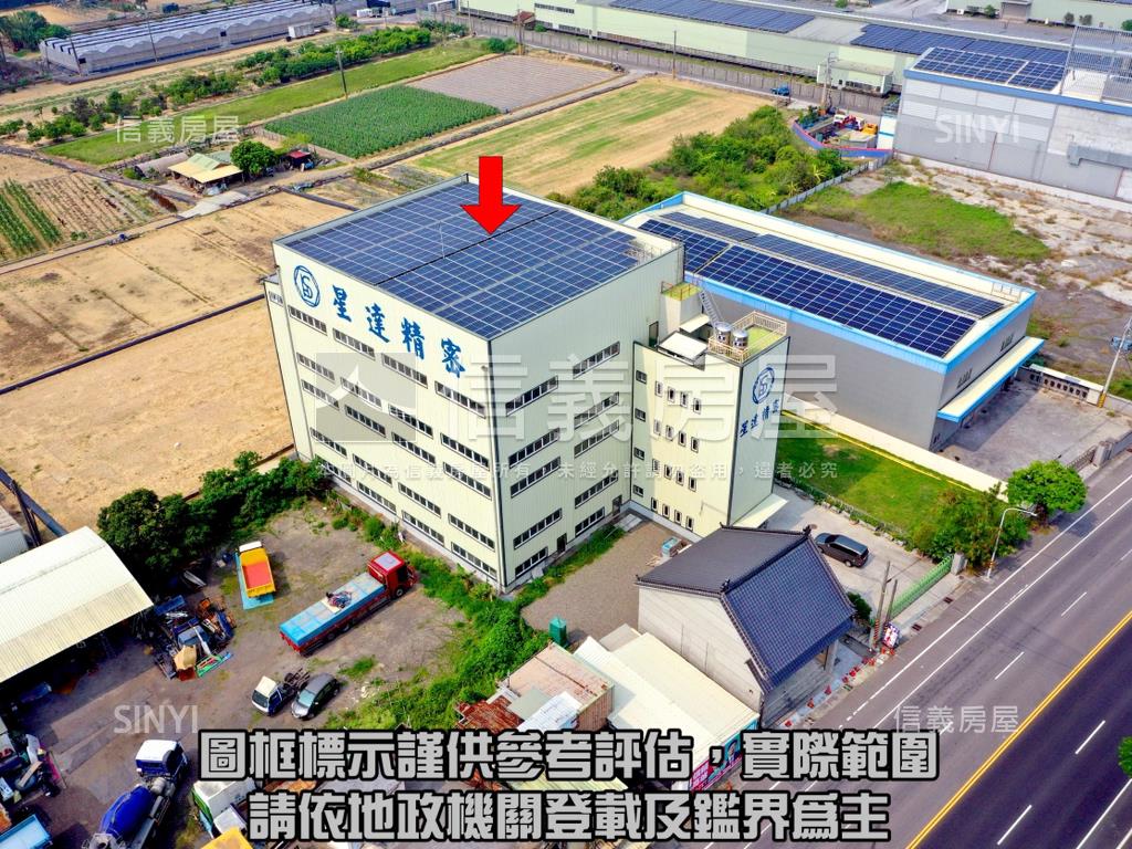 近國道１號稀有正路廠房房屋室內格局與周邊環境