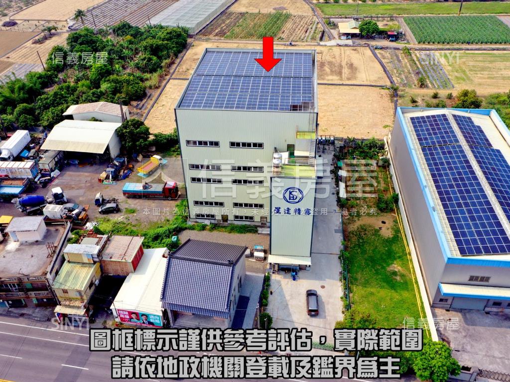 近國道１號稀有正路廠房房屋室內格局與周邊環境