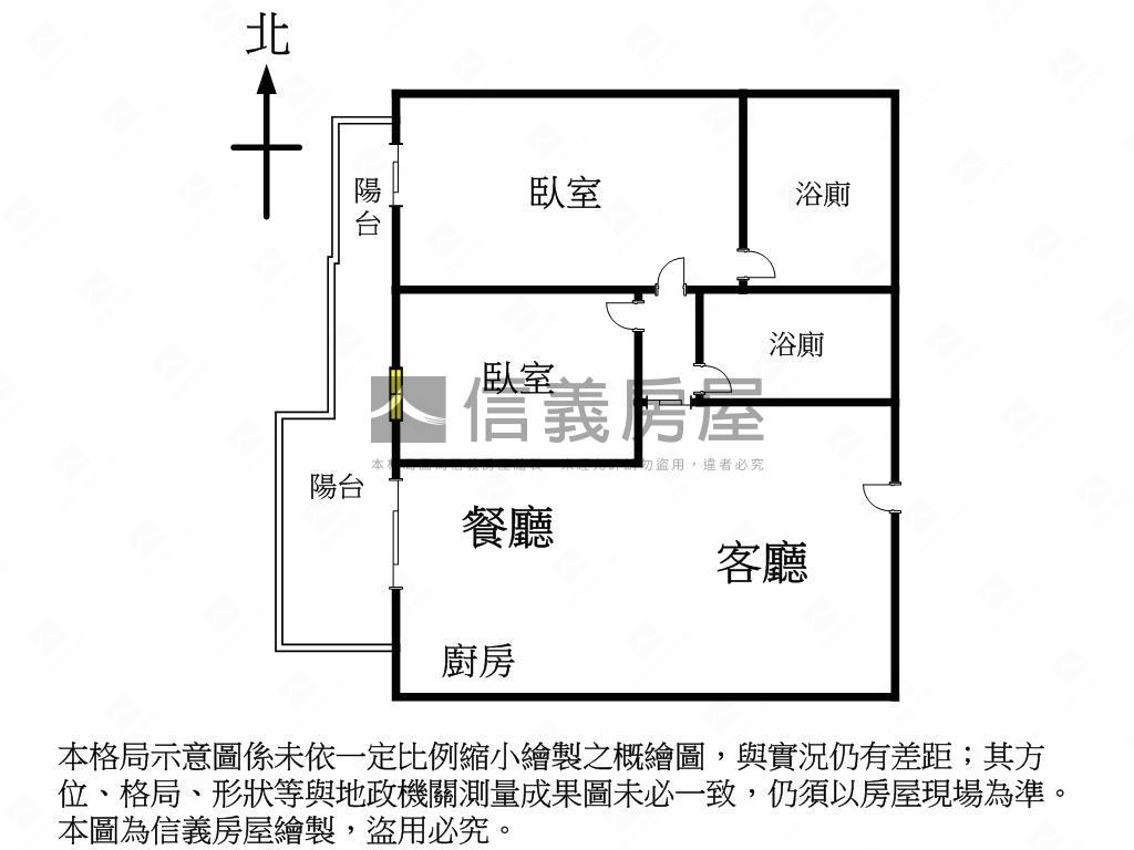 慶旺ＤＣ採光佳大兩房平車房屋室內格局與周邊環境