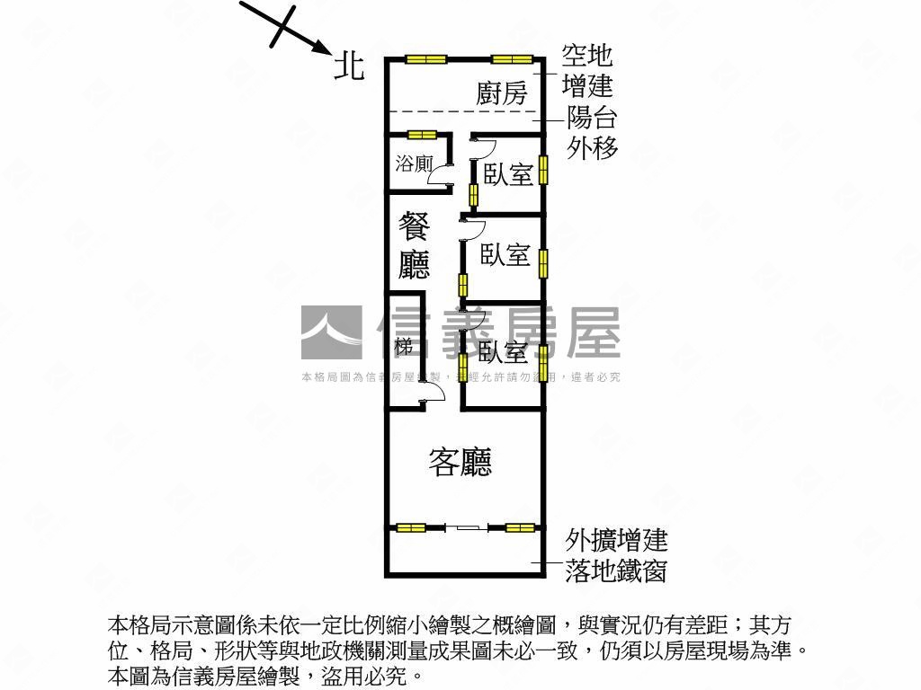 專任徐匯商圈仁美黃金三樓房屋室內格局與周邊環境