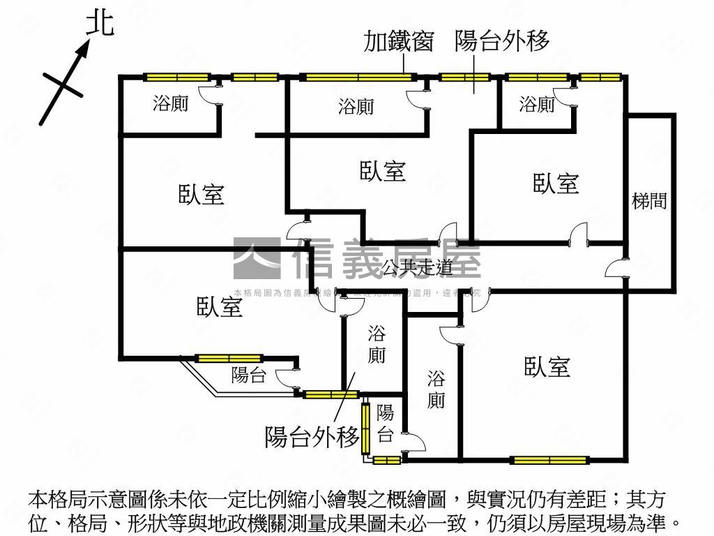 中清路分租套房房屋室內格局與周邊環境