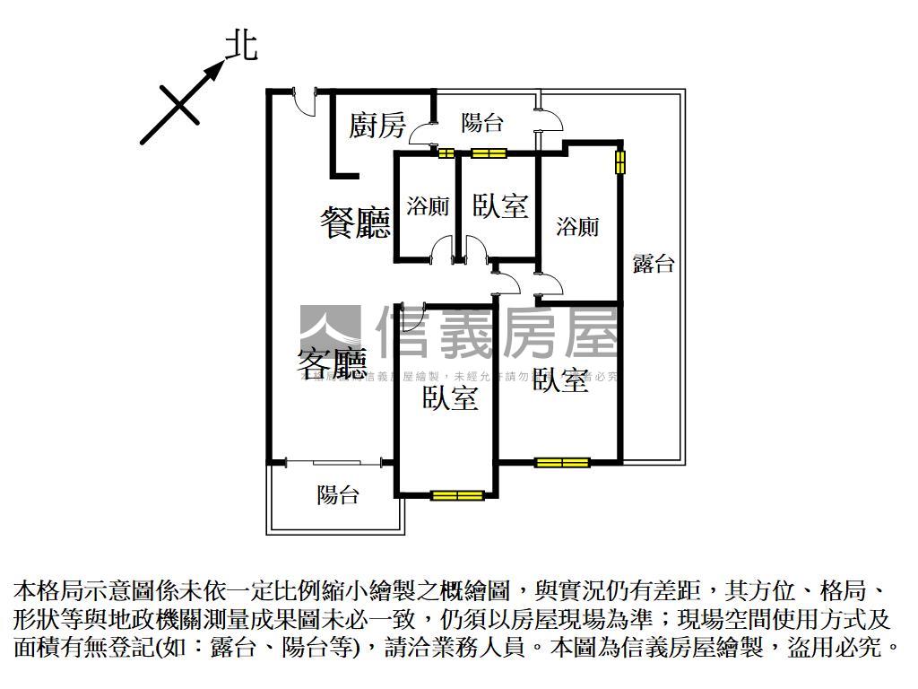 孩子王大三房平車房屋室內格局與周邊環境