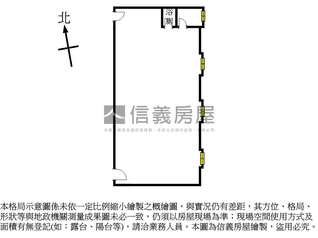 龜山工業廠辦Ｂ房屋室內格局與周邊環境