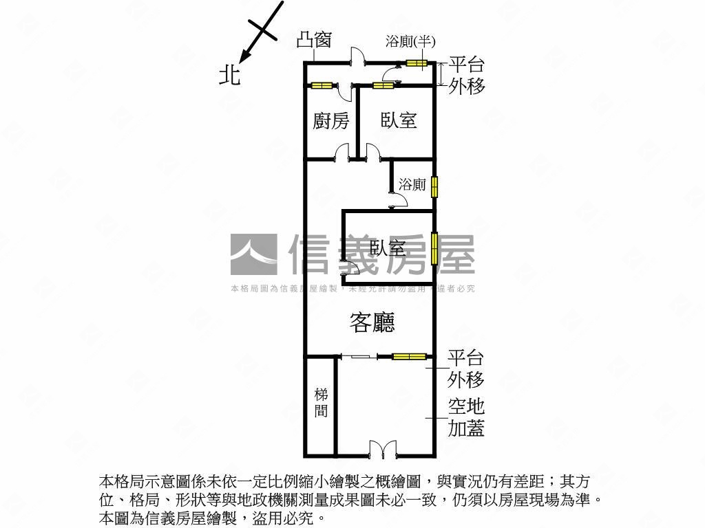 近未來Ｙ３９站低總價一樓房屋室內格局與周邊環境