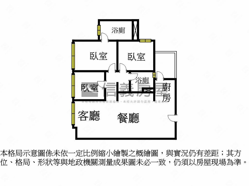 大耀樂川次頂樓Ａ７棟房屋室內格局與周邊環境