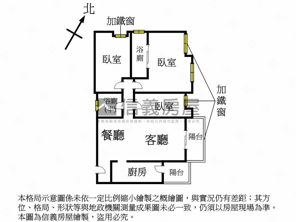 新接‧基河邊間質感好屋房屋室內格局與周邊環境
