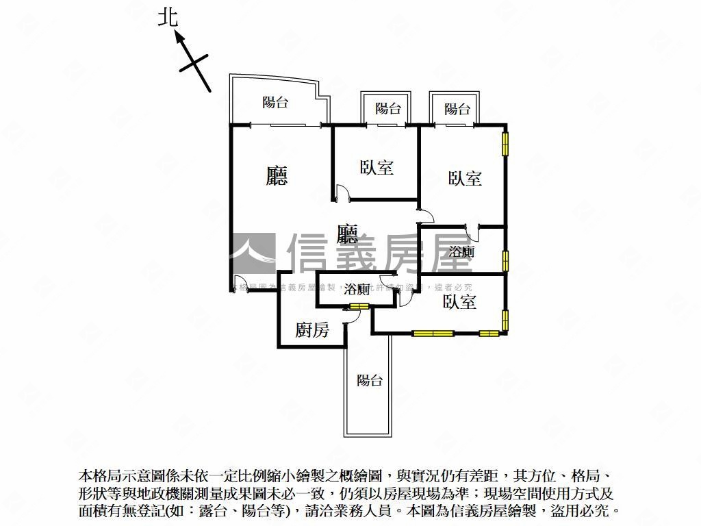 時光織錦視野高樓三房平車房屋室內格局與周邊環境