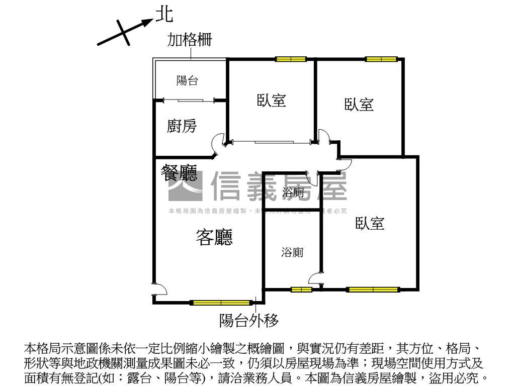 五期近捷運低總價３房平車房屋室內格局與周邊環境