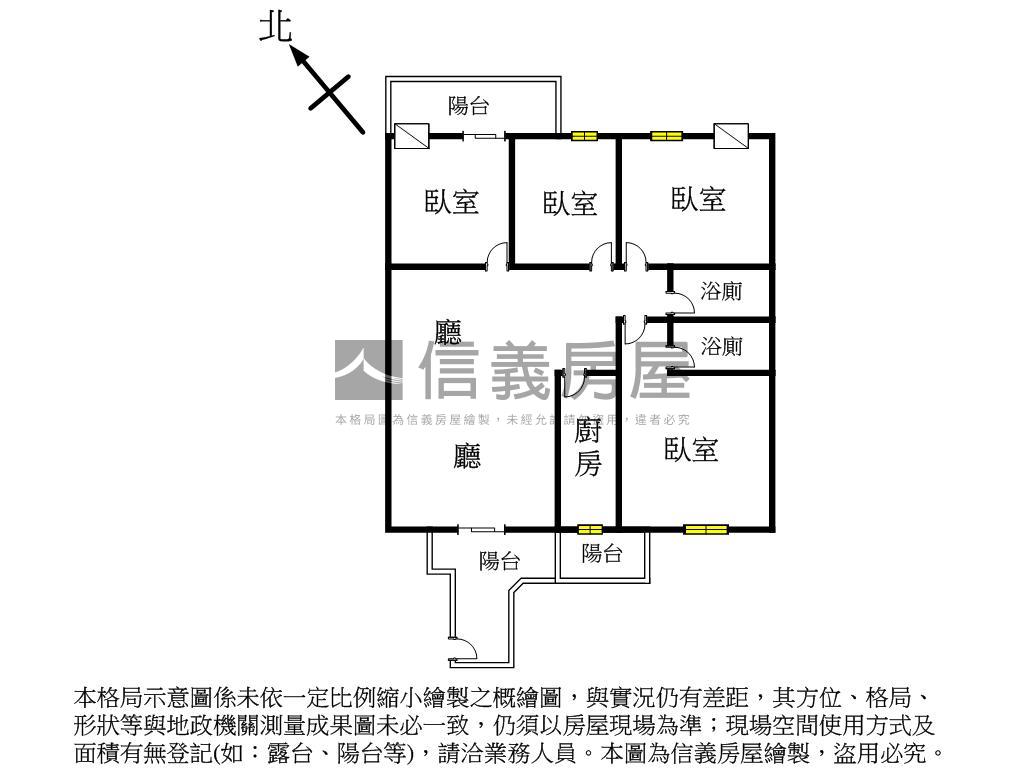 都會公園站方正四房車位房屋室內格局與周邊環境