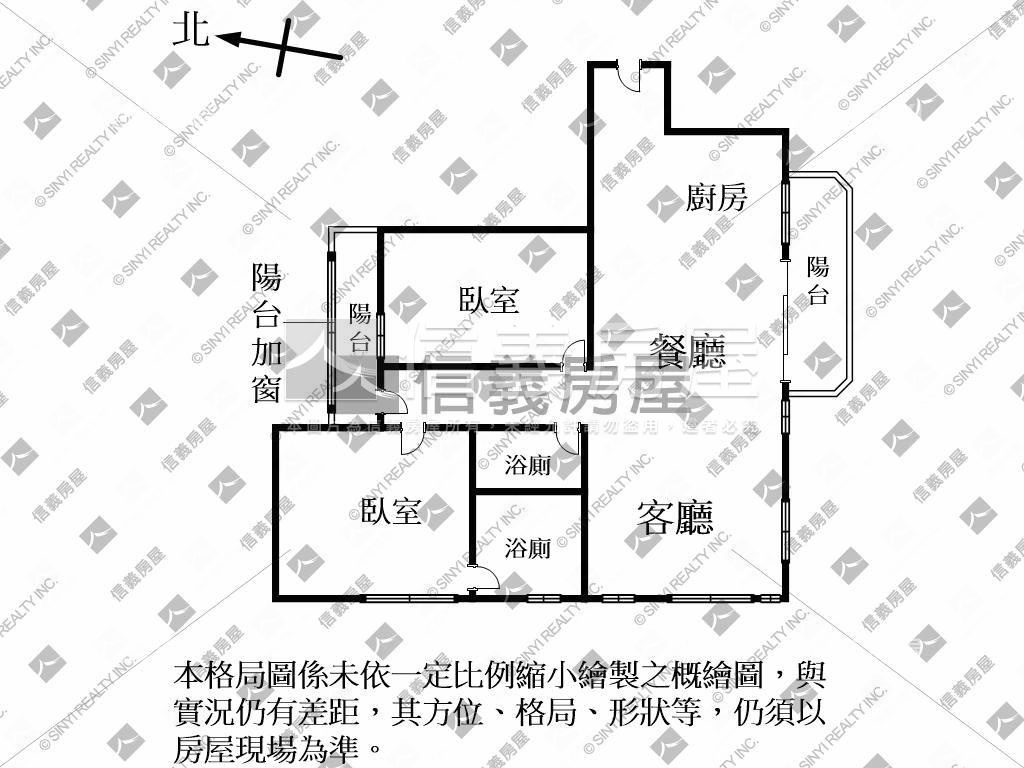 ☆球場大景‧福臨華廈房屋室內格局與周邊環境