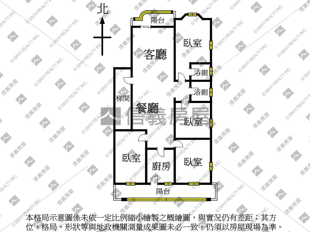 華順街華廈大空間好棒棒房屋室內格局與周邊環境