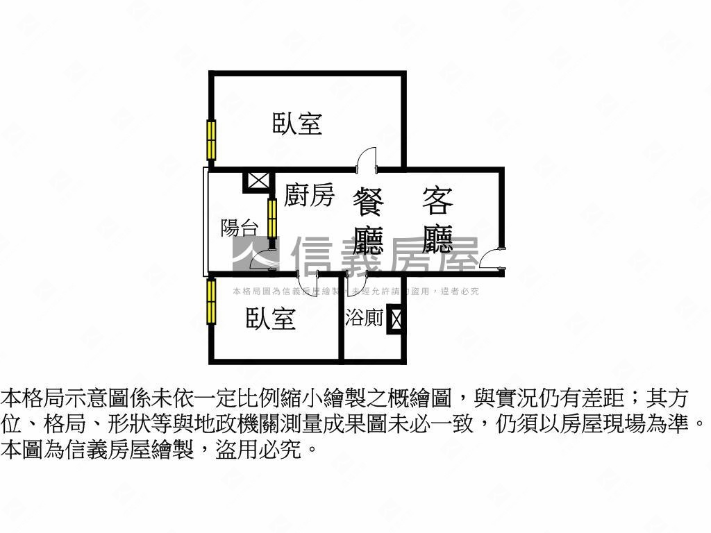 市政新銳｜兩房歡迎洽詢房屋室內格局與周邊環境