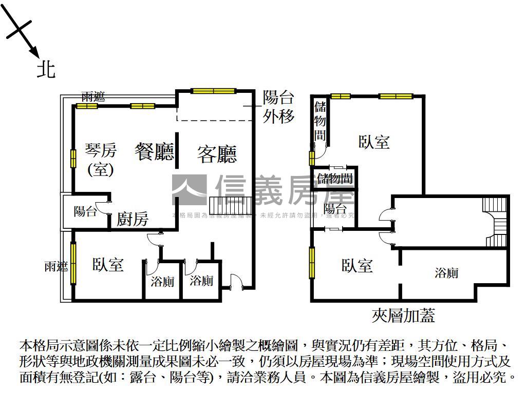 凱撒絕美大空間美屋雙車位房屋室內格局與周邊環境