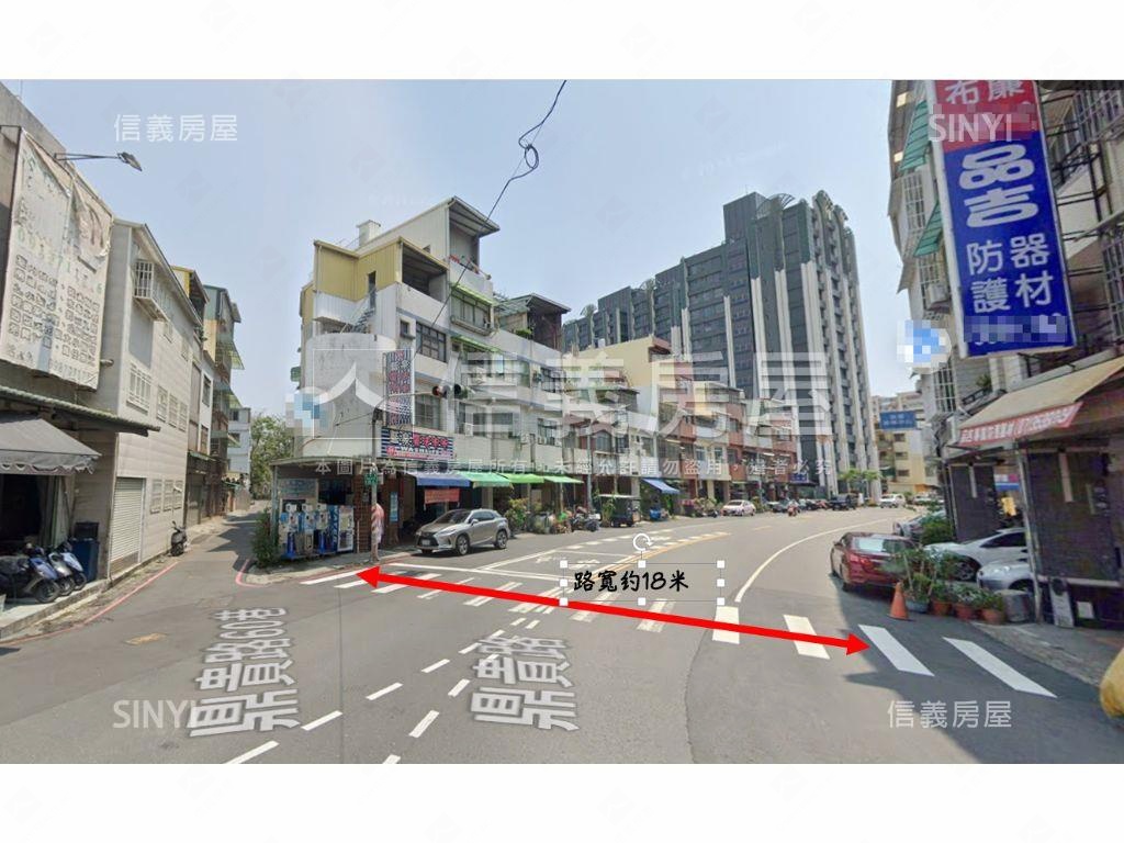 文藻角窗超醒目金透店房屋室內格局與周邊環境
