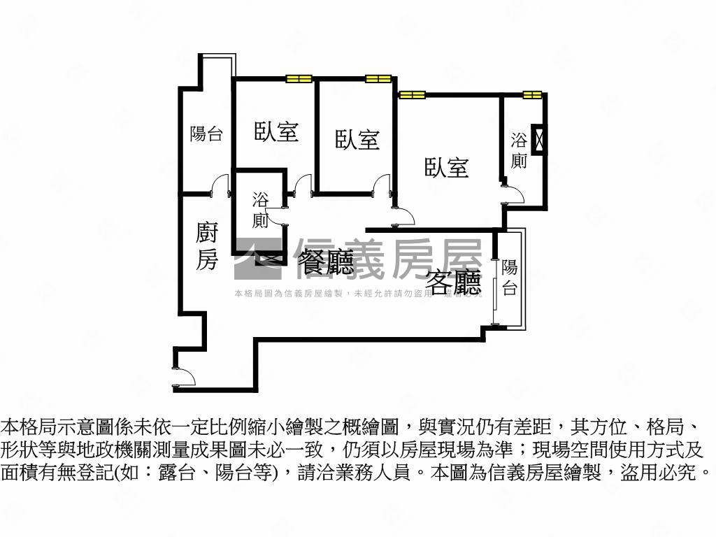 悅見山☀️３房雙車│平轉房屋室內格局與周邊環境