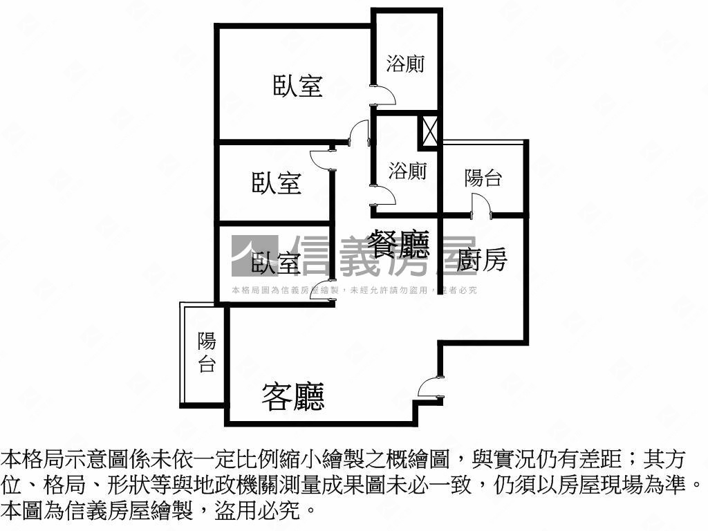 機捷三房平車視野戶房屋室內格局與周邊環境