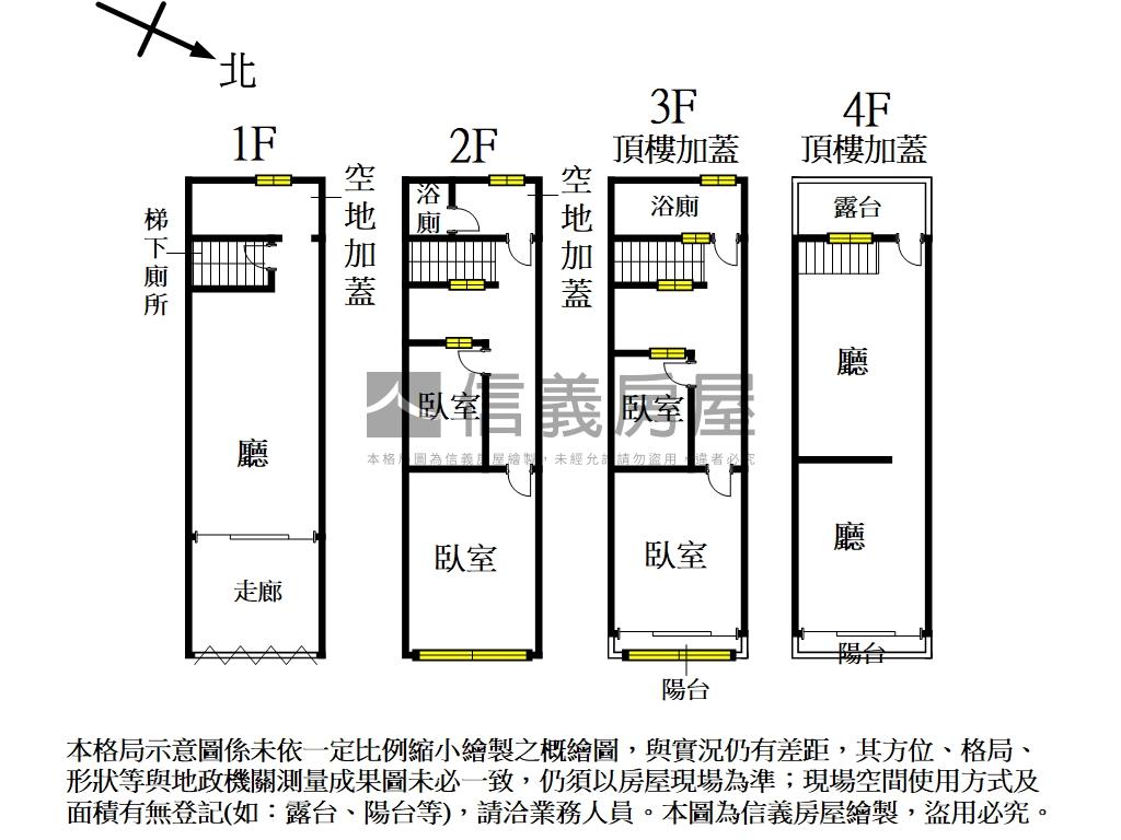 自強路透天房屋室內格局與周邊環境